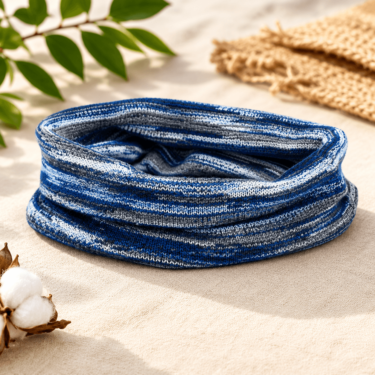 Magic Mini Loop Headband – Blue/Grey