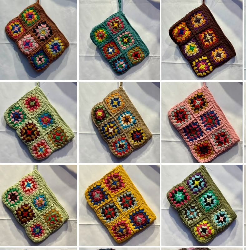 Crochet Hand Bags